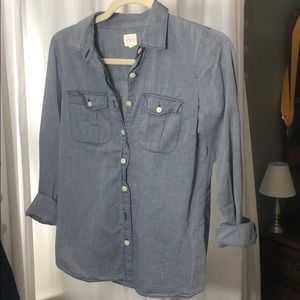 JCrew “denim” shirt